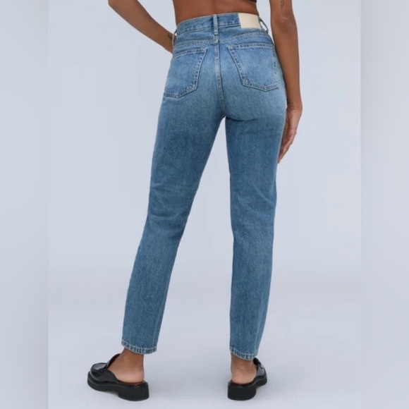 Everlane The '90s Cheeky Jeans 100% Organic Cotton Size 30 - Picture 2 of 15